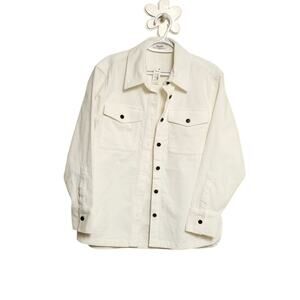 NWT MADEWELL Corduroy Kentwood Oversized Shirt Jacket Shacket Sz M